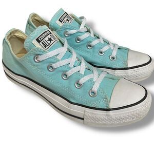 Converse All Star Aruba Blue Low Top Lace Up Sneakers